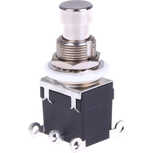 On-off Electric Guitar Effects Pedal Foot Switches Bypass Durable Pbs-24-202 Momentary 6 Foot Switch