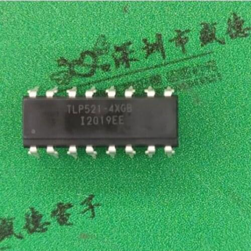 2PCS/LOT Direct plug TLP521-4(GB) quad optical coupler/transistor output DIP-16