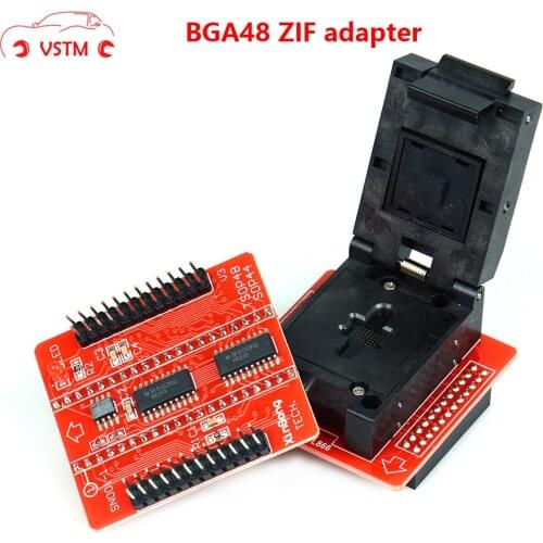 Best quality BGA48 Adapter with 1.8V TSOP48 BGA63 base boad for NAND TL866II PLUS TL866A TL866CS flash programmer