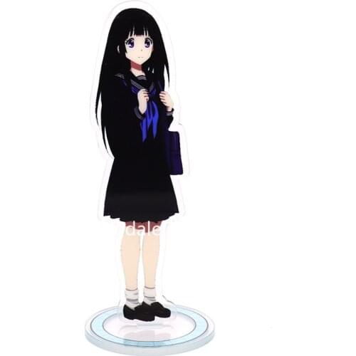 Anime Jigoku Shoujo Acrylic Figure Stand Model Enma Ai ICHIMOKU REN Action Figure Plate Desktop Decor Collection Toys