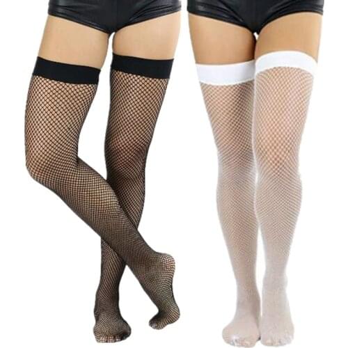 Ladies Small Fishnet Stockings Womens Over Knee Hosiery Medias Summer Woman Underwear 1Pair Sexy Stocking Droshipping