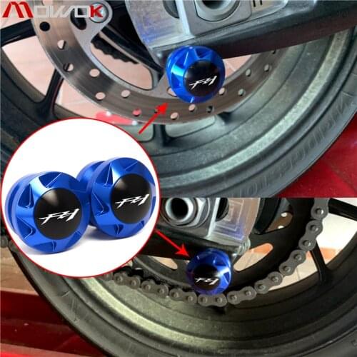 For Yamaha FZ1 FAZER FZ6 FZ8 Motorcycle Accessories CNC Aluminum M6 Swingarm Spools Slider Stand Screw