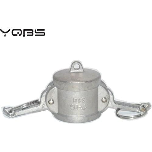 DN15 -DN200 Type DC Coupler Camlock Fitting Cam Stainless Steel SS 304 Dust Cap Stop Flow