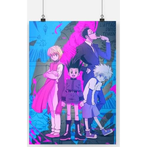 Hunter x hunter aesthetic poster canvas painting decor wall art pictures bedroom study home living room decoration prints poster