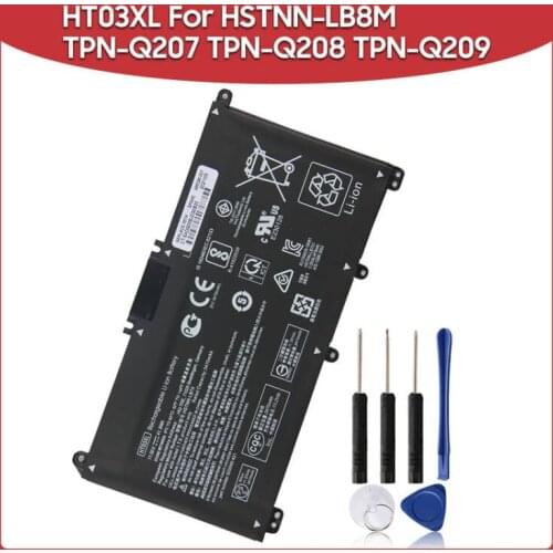 Original Replacement Battery HT03XL HSTNN-LB8M For HP L11119-855 L11421-1C1 L11421-2C2 L11421-421 TPN-C139 15-CS0037TX TPN-I133