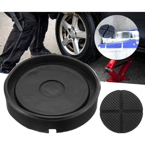 Groove Car Jack Rubber Pad Rubber Profile Jack Pad For Vehicle 12.5 * 2.6 Black
