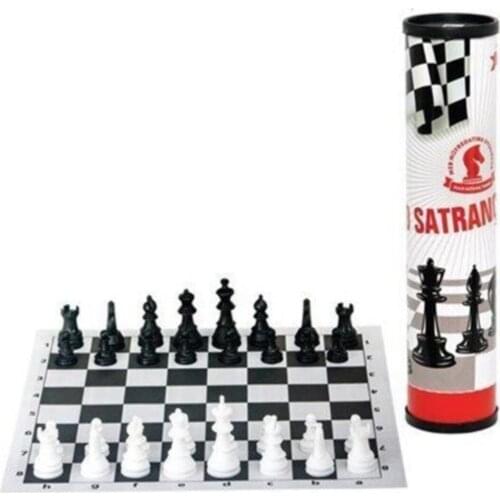 Rock Roll Portable Chess Set