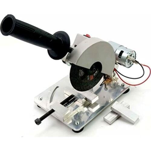 DIY Drill Micro Cutting Machine Mini Small Aluminum Alloy Table Saw Cutting Aluminum Machine Stainless Steel Copper Electric Saw