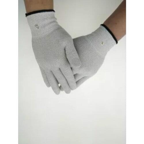 Silver conductive fiber Massage electrode sock glove for TENS/EMS physical therapy Hand foot Massage Anti-static