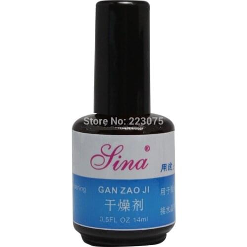 New DIY Professional Manicure Pedicure Quick Dry Dryer Liquid Disinfection Desiccant for Nail Art Polish 5pcs/lot