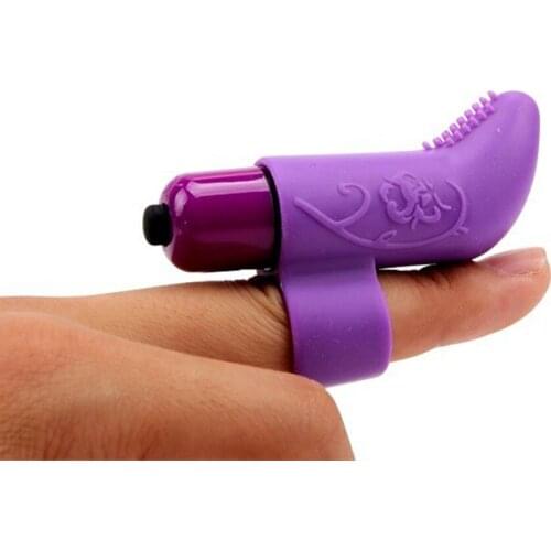 Lady Vibrator Finger Massager Vibrator G-spot Stimulation Clit Vibration for Women