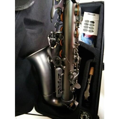 New Design Alto Saxophone Matt Black Professional Level Eb Sax Musical Instrument of Accessories Free Gift High-End Package