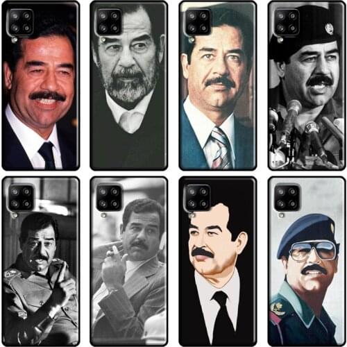 Saddam Hussein Iraq Arabic Phone Case For Samsung Galaxy A51 A70 A71 A72 A52 A41 A31 A02S A12 A21S A20e A10 A40 A50