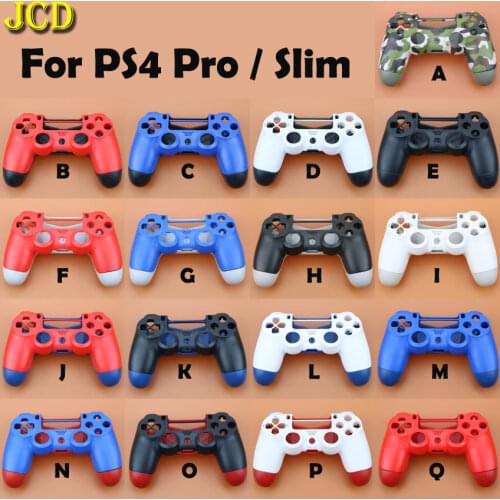 JCD Plastic Handle shell Case Cover For PS4 Pro Slim Controller JDS-040 Housing Cover Front Back Shell Case