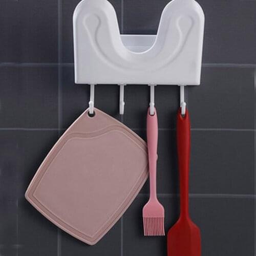 Pot rack wall hanging free perforation kitchen household multifunctional sitting cutting board rack wall shelf pot storage rack