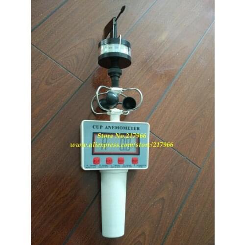 Display wind anemometer vane anemometer wind breeze table cup anemometer Wind speed sensor wind direction sensor