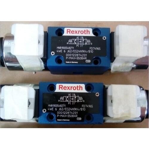 Rexroth Solenoid Valve 4WE6J 6X/EG24N9K4/B10 Hydraulic Valve R900548271