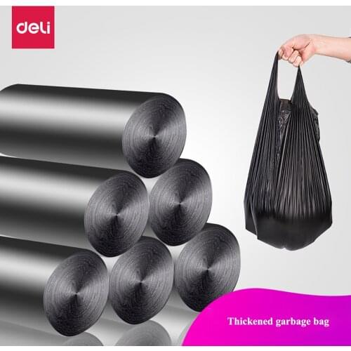 Deli garbage bags rubbish bags trash bags 3/5 Rolls Lot Wholesale Large size garbage bags