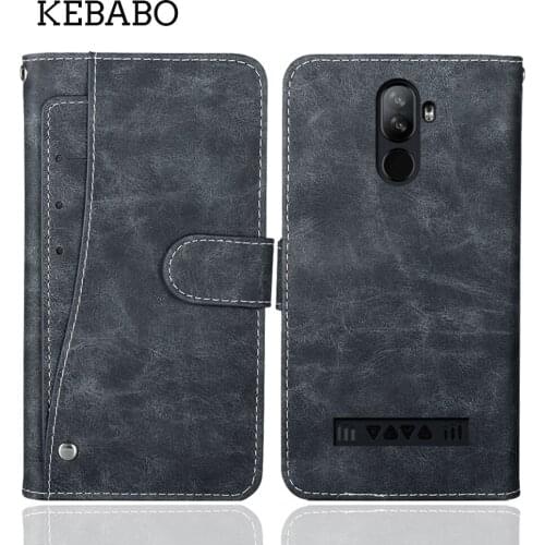 Luxury Wallet Doogee S40 Pro Case 5.5" Vintage Flip Leather Business Protective Cover For Doogee S40 Pro Case Phone Bag