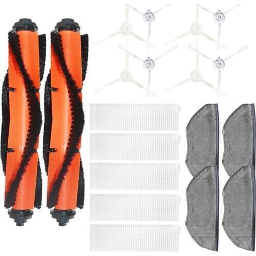 For Xiaomi Mijia G1 Vacuum Cleaner Washable HEPA Filter Mop Cloths Rags,Main Roller Brush Side Brushes Filters Replacement Parts