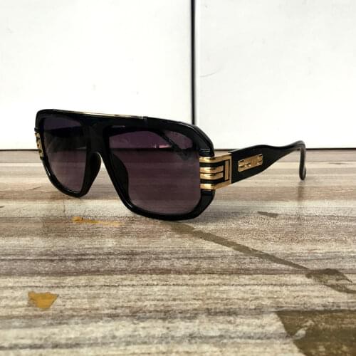 KAPELUS European and American fashion big face sunglasses square black black sunglasses C822A