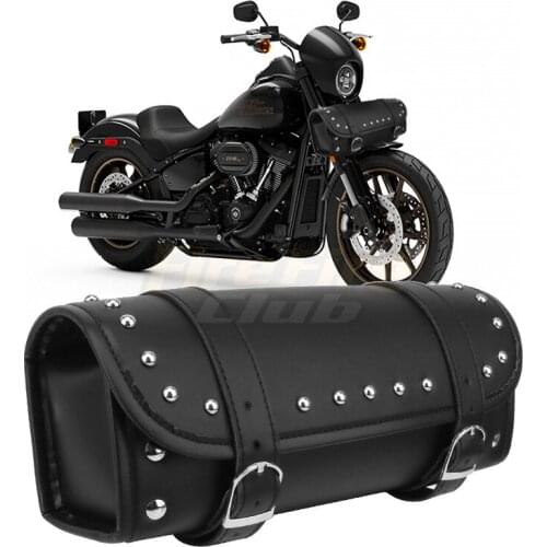 Motorcycle Front Fork Tool Saddlebag Luggage Bag Universal For Harley Bobber For Honda Yamaha Suzuki BMW