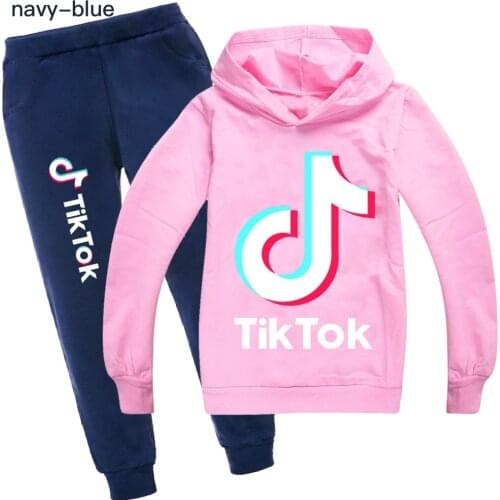 Spring Autumn Fashion Girls Clothes Cotton Letter Printing Hoodies + Pants 2Pcs/Sets Tracksuit Children Clothing Set 2-16Years