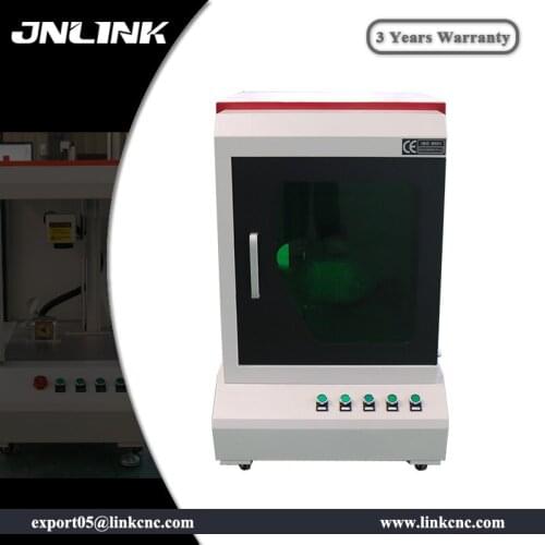 High quality mini fiber laser code marking machine logo marker photo metal engraving machine with full cover