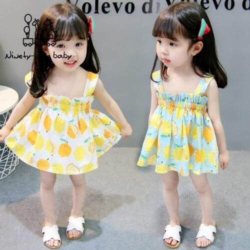 Летние платья для девочек YI NA SHENG WU China At AliExpress