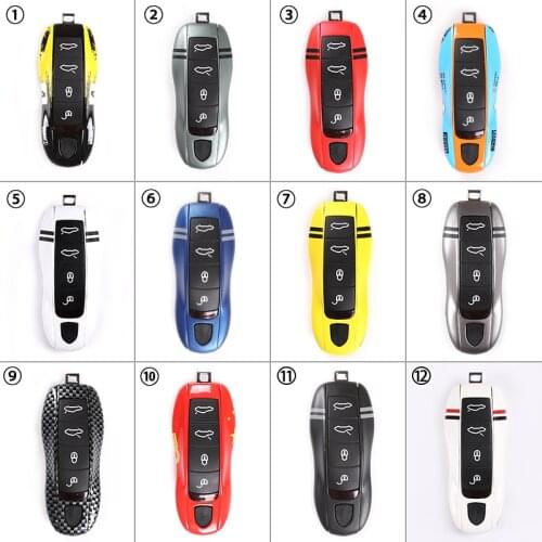 For Porsche Boxster Cayman 911 Panamera Cayenne Cayman Macan Key Protective Shell Smart Remote Key Cover Auto Accessories