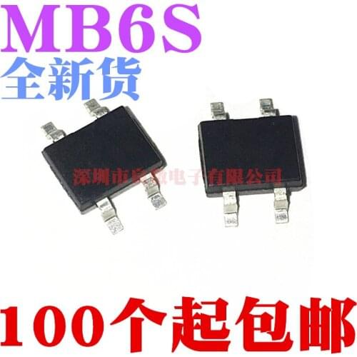 100 pçs/lote MB6S SOP-4