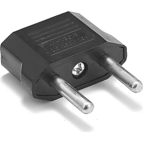 1000pcs EU European Travel Adapter American US To EU Euro European Plug Adapter Electric Outlet AC Power Charger Sockets