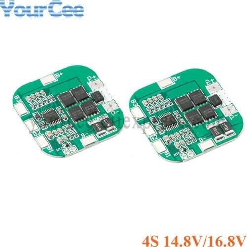 2PCS 4S 14.8V / 16.8V 20A Peak Li-ion BMS PCM Battery Protection Board Module Bms Pcm for Lithium LicoO2 Limn2O4 18650 Battery