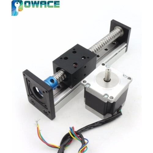 CBX1605 Slide Stroke 300mm Linear Motion Guide Precision Ball Screw Z-Axis+Stepper Motor for CNC Router