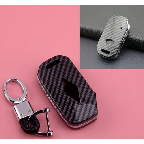 Key Cover Shell Chain Fob Fit For Kia Forte 2019 2020 2021 Telluride 2020 2021 Soul Niro Plug-in Hybrid K3 K5 Optima Seltos 2021