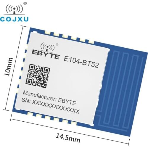 DA14531 2.4Ghz BLE 90m Range with defult software BLE5.0 Bluetooth Module