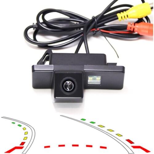 Dynamic Trajectory Car Rear View back Camera For Nissan Qashqai X-Trail Geniss Pathfinder Dualis Sunny Peugeot 307cross 308 408