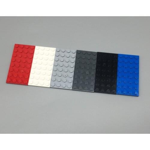 MOC Assembles Particles 3035 4x8 Building Blocks City DIY Creative Bricks Bulk Model Figures Educational Kids Toys Al