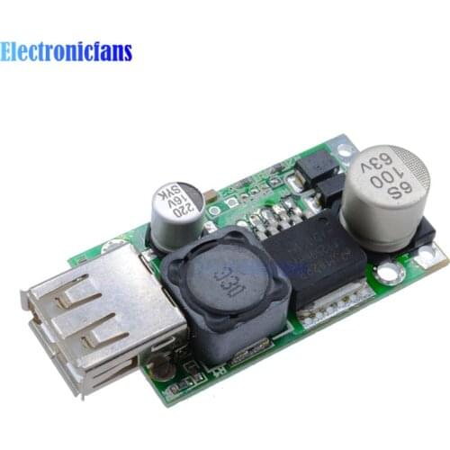 LM2596HV 5V DC-DC Step Down Buck Converter Module 9V 12V 24V 36V 48V to 5V 3A USB Charger Module