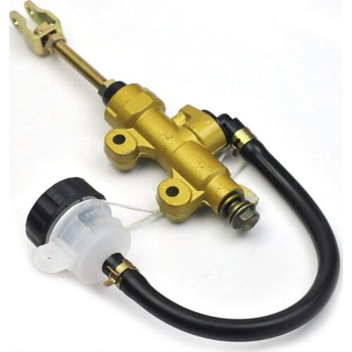 Motorcycle Rear Foot Hydraulic Brake Main Pump Hydraulic Cylinder with Fuel Tank Universal Moto Accessories for Honda Yamaha