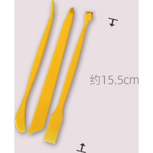 3pcs Clay Tools Beginner Carving Moulding Kit Pottery Clay Tools DIY Professional Clay Plastic Trimming Knife Set Tools