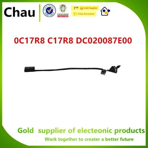 Chau New Battery Cable Replace For Dell Latitude E5470 DC020027E00 C17R8 0C17R8