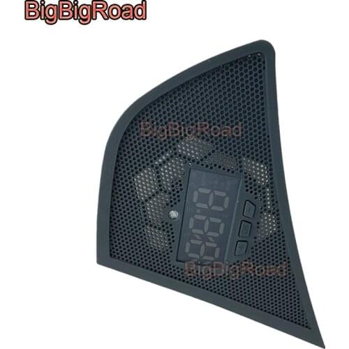 BigBigRoad Car Auto Head Up Display HUD HD Projector Screen Overspeed Alert Alarm Detector For Toyota Camry 2012-2018 2019
