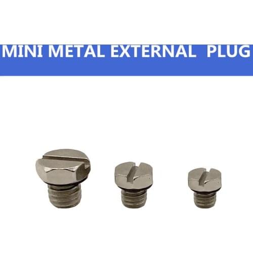 SMC type Pneumatic fittings metal joint micro joint plug M-3P/M-4P/M-5P outer tooth M3/M4/M5 plug copper/iron