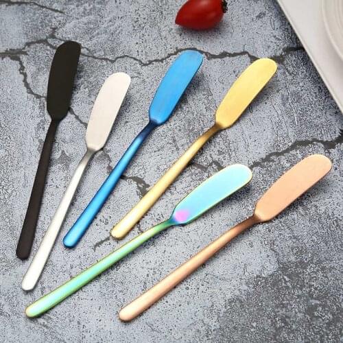 Cheese Grater Dessert Spatula Breakfast Tool Jam Spreaders Multifunction Stainless Steel 1Pcs Western Cutlery Butter Knife