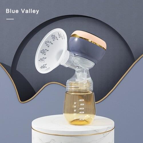 USB Electric Breast Feeding Pumps Pain Free Strong Suction Power Touch Panel High Definition LED Display Breast Pumps With Bag