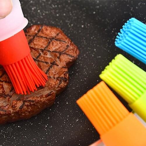 1pcs High Temperature Resistant Silicone Bottle Brush Barbecue Brush Oil Brush Household Baking Oil Brush Pancake Brush Oil Tool