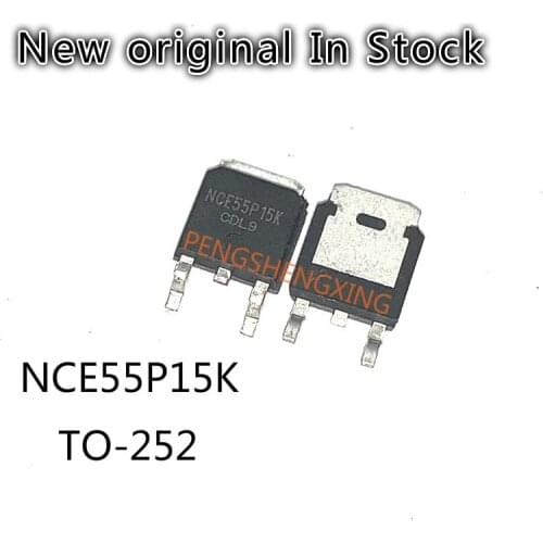 10PCS/LOT NCE55P15K -55V -15A TO-252 New original spot hot sale