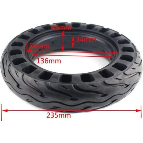 10x2.125 honeycomb Solid Tyre With Good Quality for Smart Electric Balancing Scooter Folding E-Bike