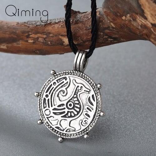 2020 Fashion Women Animal Jewelry Accessories Bird Pendant Slavic Bird Necklaces Bronze Bird fashion Necklace Pagan Jewelry